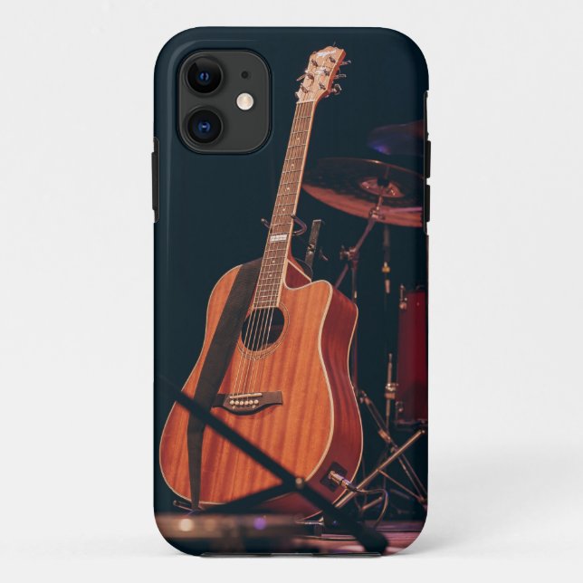 Coole akustische Gitarre Case-Mate iPhone Hülle (Rückseite)