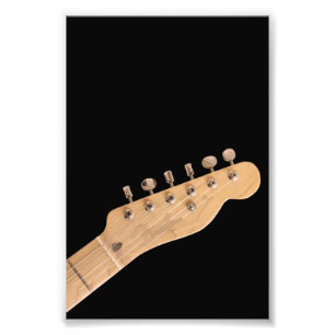 Coole akustische Gitarre Fotodruck