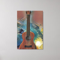 Coole akustische Gitarre