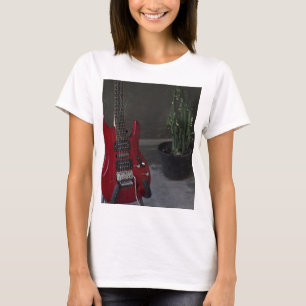 Coole akustische Gitarre T-Shirt