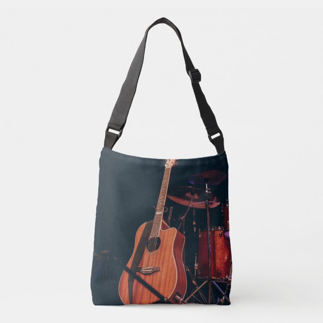 Coole akustische Gitarre Tragetaschen Mit Langen Trägern (Vorderseite)