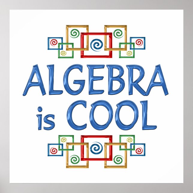 Coole Algebra Poster (Vorne)