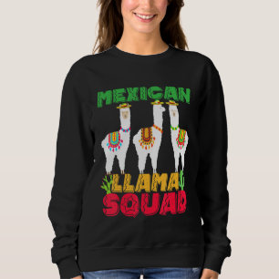 Coole Alpaca Freundschaft Cinco D. Sweatshirt