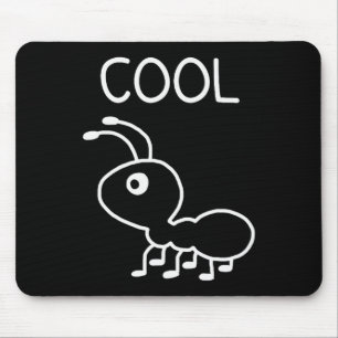 Coole Ameise, Wortspiele, Lustig, Witze, Sarkastis Mousepad