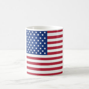 Coole amerikanische Flagge Kaffeetasse