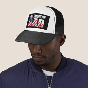 Coole amerikanische Vater Wortart Truckerkappe