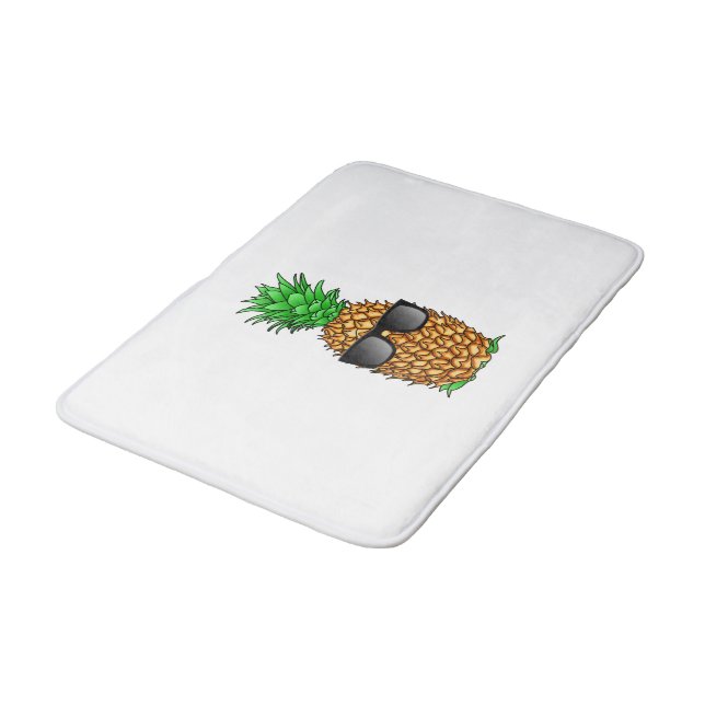 Coole Ananas Badematte (Schrägansicht)