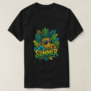 Coole Ananas mit Sonnenbrille - süßer Sommer  T-Shirt