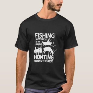 Coole Angeln und Jagen im Freien Aktivität Männer T-Shirt