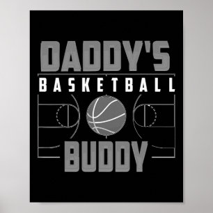 Coole ansprechende Daddy's Sketll Buddy-Geschenk Poster