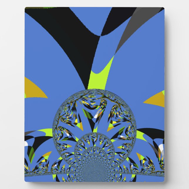 Coole Arches mit Fraktal Spheres Art Design Fotoplatte (Vorderseite)