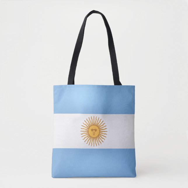 Coole argentinische Flagge Tasche (Vorderseite)