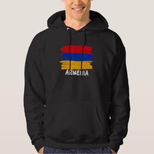 Coole armenische Flagge Hoodie