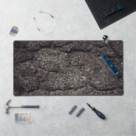 Coole Asphaltstrasse Graulinien Schreibtischunterlage