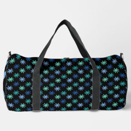 Coole AsteriskS Ocean Colors Initial auf Black Lar Duffle Bag