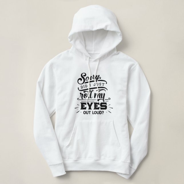 coole Augen - Hoodie (Design vorne)