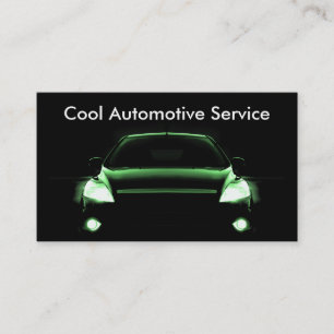 Coole Automobilgeschäfts-Karte Visitenkarte