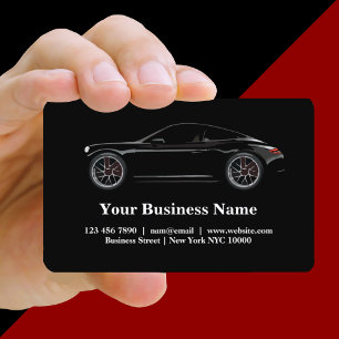 Coole Automotive Theme Visitenkarten Vorlage Visitenkarte