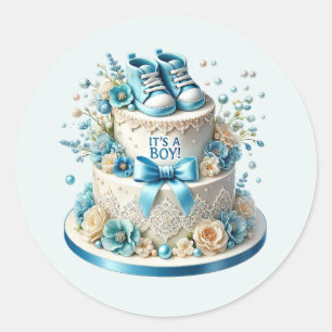 Coole Babydusche Runder Aufkleber