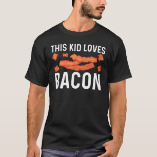 Coole Bacon Art für Kinder Jungen Schweinefleisch  T-Shirt