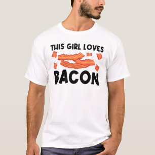 Coole Bacon Art für Mädchen Schweinefleisch Bruch T-Shirt