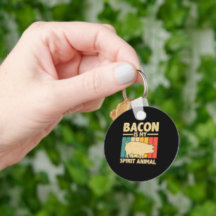 Coole Bacon Men Women Kinder Bacon Schweinefleisch Schlüsselanhänger