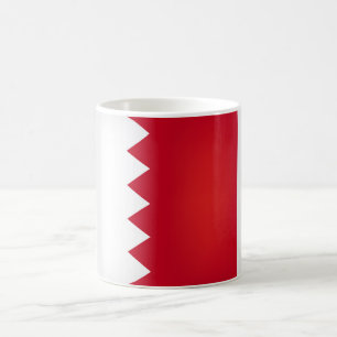 Coole Bahrain-Fahne Kaffeetasse