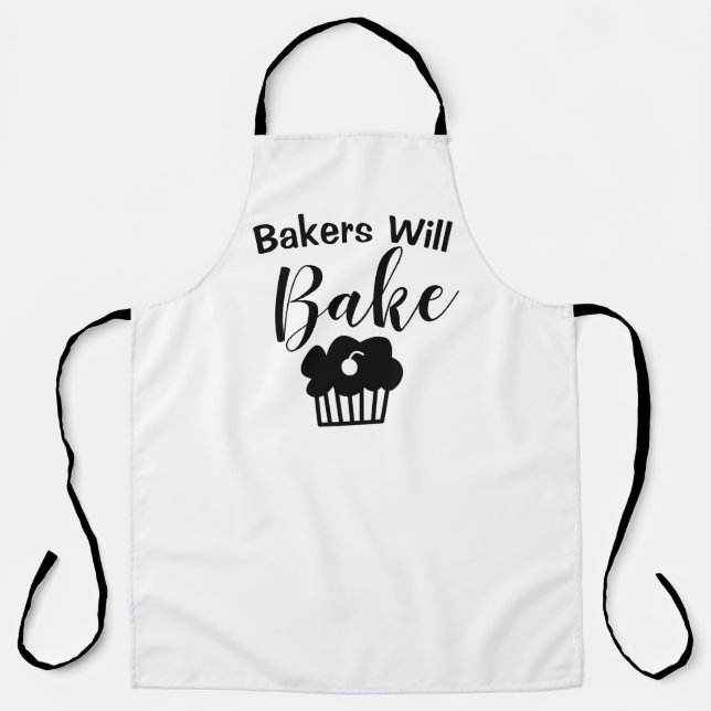 Coole Bakers werden gebacken Schürze (Vorderseite)