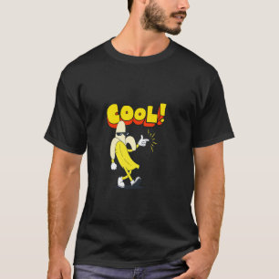 COOLE Banane Cartoon Lustig Retro Pop Art Frucht D T-Shirt