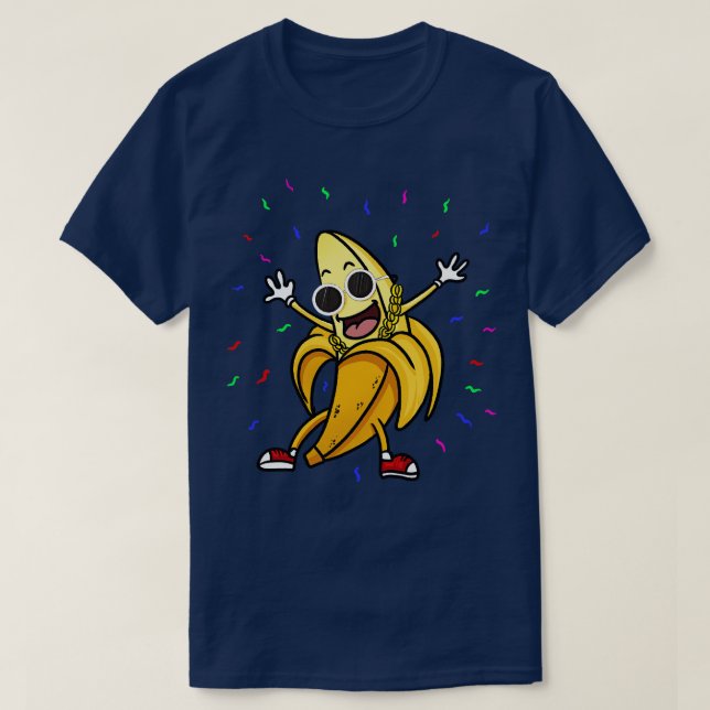 Coole Banane T-Shirt (Design vorne)