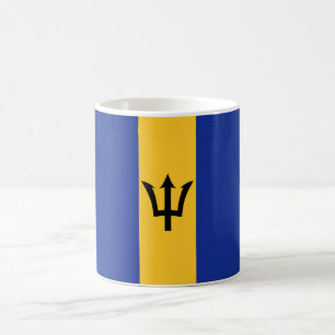 Coole Barbados-Flagge Kaffeetasse