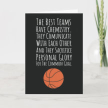 Coole Basketball Teamkarten Athlet Sportler Spiele