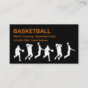 Coole Basketball-Trainer Visitenkarten Visitenkarte