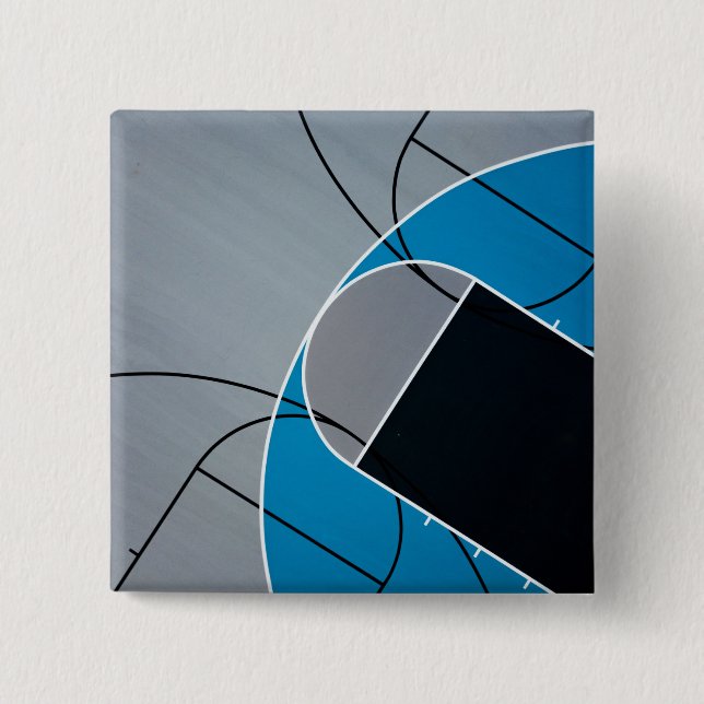 Coole Basketballarmatur Button (Vorderseite)
