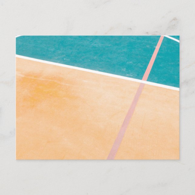 Coole Basketballarmatur Postkarte (Vorderseite)