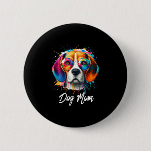 Coole Beagle-Besitzer Herren-Hundemutter für Hunde Button