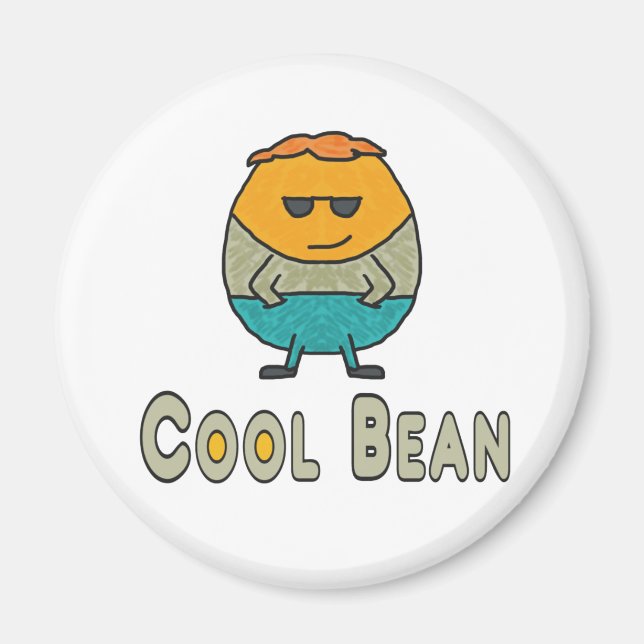 Coole Bean Magnet (Vorne)