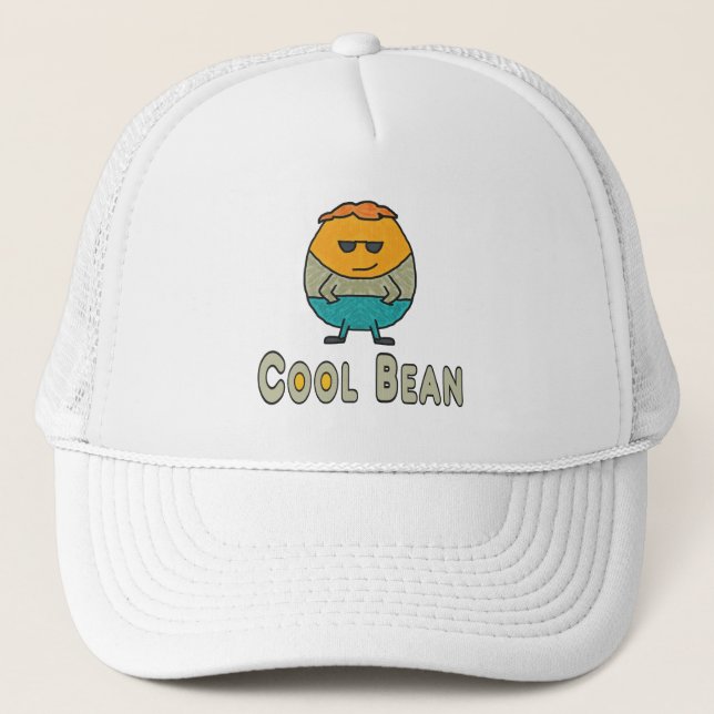 Coole Bean Truckerkappe (Vorderseite)