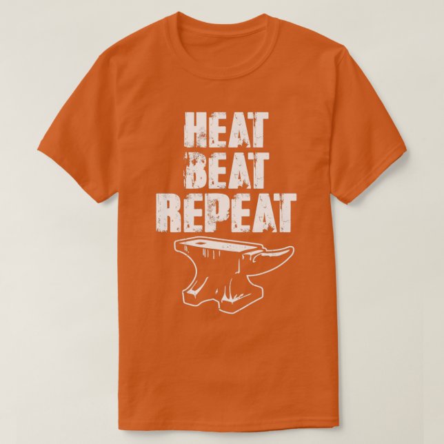 Coole beängstigende Vintage Schmiede T-Shirt (Design vorne)