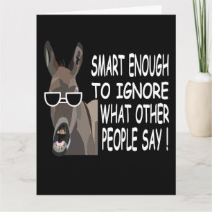Coole Begrüßung von Smart Donkey Karte