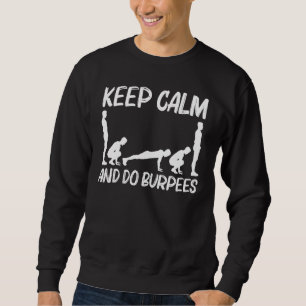 Coole Belastung für Männer Fitness Workout Games E Sweatshirt