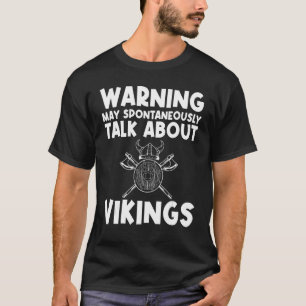 Coole Beobachtung von Männern Frauen Schwert Pirat T-Shirt