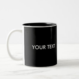 Coole Berufliche Markenfarbe Schwarz Zweifarbige Tasse