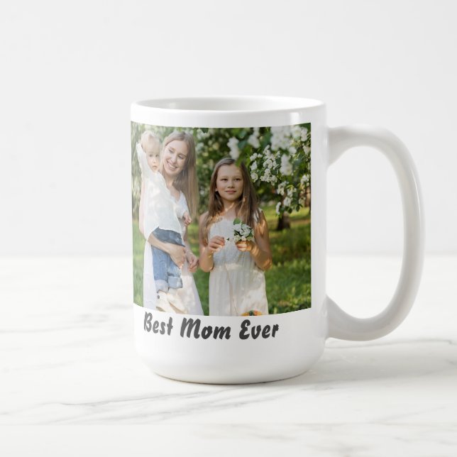 Coole beste Mama je Foto Kaffeetasse (Rechts)