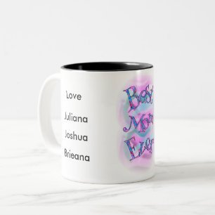 Coole beste Mama überhaupt   des Watercolor-  Zweifarbige Tasse
