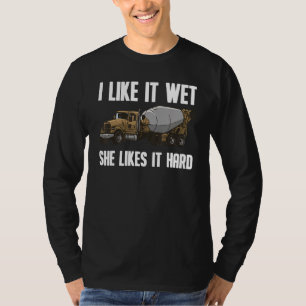 Coole Beton für Männer - Zementklemme T-Shirt