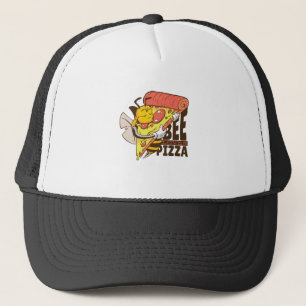 Coole Bienen Lieben Pizza Puns Truckerkappe