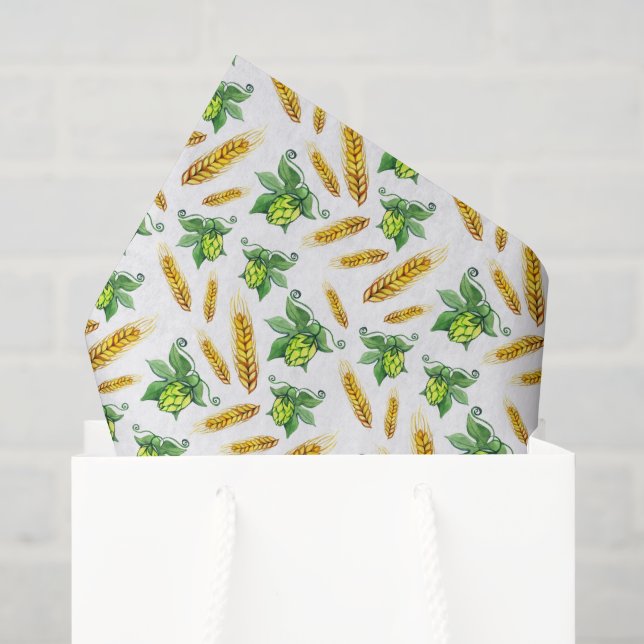 coole Bierhops mit Party Seidenpapier (Geschenktüte)