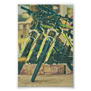 Coole Biketechnik Fotodruck