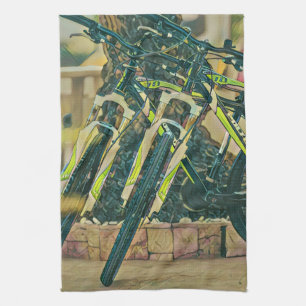 Coole Biketechnik Geschirrtuch